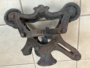 Antique Hay Trolley- Patent April 1887- 45X- 44XO - Picture 1 of 3