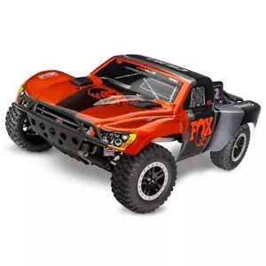 Traxxas 58376-74 1:10 Slash VXL Extreme-HD Clipless 2WD SC RTR Brushless FOX - Bild 1 von 4