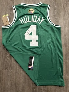 Jrue Holiday Boston Celtics Autograph Signed Finals Jersey! Psa Coa - Picture 1 of 3