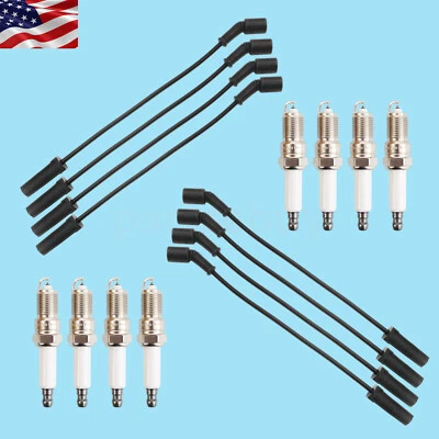 8x Spark Plugs & Wires Set For 1999-2007 GMC Sierra 1500 2500 3500 Classic - Image 1 of 4