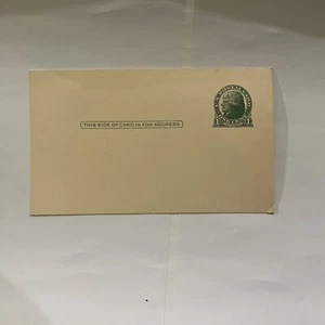 1 Cent Thomas Jefferson USPS Postal Card  - Picture 1 of 2