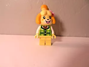 LEGO Minifigure Isabelle Mini Figure Ani003 Animal Crossing From set 77049 - Picture 1 of 4