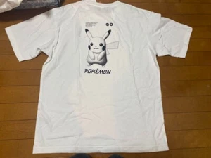 L(JPN) UNIQLO Pokemon Masters EX T-shirt Oversized Fit White from Japan Rare - Bild 1 von 3