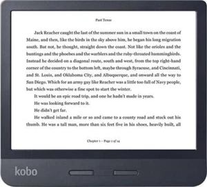 Kobo Libra H2O 8GB Black 7 Inch Wifi eBook Digital eReader Book Books Reader - Picture 1 of 1