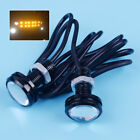 2 Amber LED Eagle Eye Turn Signal Light Lamp DRL fit for Jeep TJ JK Wrangler Pop