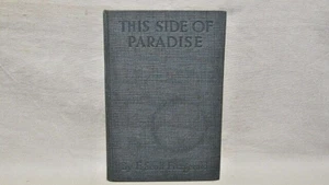 F. Scott Fitzgerald. This Side of Paradise. 1st ed 2nd printing 1920 orig cloth - Picture 1 of 5