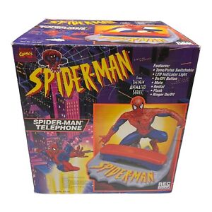 Vintage 1994 Marvel The Amazing Spider-Man Telephone (NEW SEALED) Model SST-200