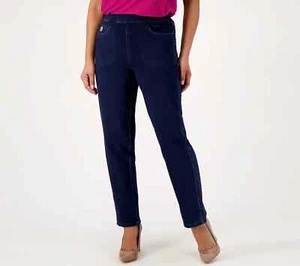 Quacker Factory Regular DreamJeanne Pull-On Straight Leg A354560 - Picture 1 of 5