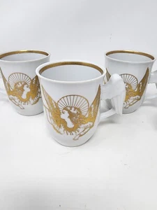 Porta Rejoice White And Gold Angel Mug With Angel Wing Handle Cup / Mug  - Picture 1 of 14