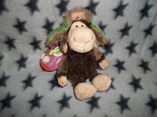 ♥ KUSCHELTIER ♥ NICI ♥ SCHAF JOLLY WINTER MÄH ♥ BRAUN MÜTZE ♥ 18cm ♥ STOFFTIER ♥ - Bild 1 von 1
