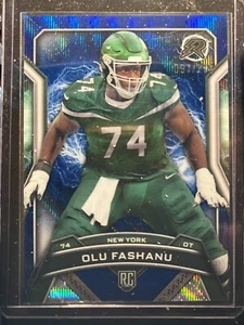 2025 Topps Resurgence "Navy Surge" Olu Fashanu Rc NM 097/275 TB Jets 174 - Bild 1 von 2