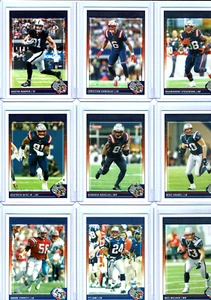 2024 Panini Score Football New England Patriots Team Set 14 Base Cards + Plus + - Picture 1 of 6