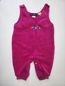 Ka-boosh baby Pink Sz 00 Jumpsuit, Bright Colours Wiggles Style - Picture 1 of 4