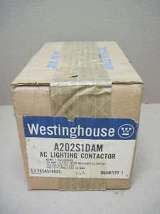 Westinghouse A202S1DA-M AC Lighting Contactor 30A 4Pole Nema1 S#765A514G01 - Picture 1 of 11