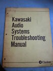OEM Kawasaki Clarion Audio Systems Troubleshooting Manual C
