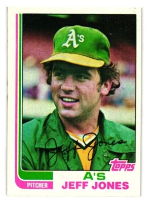 1982 Topps - #139 Jeff Jones - Image 1 of 2
