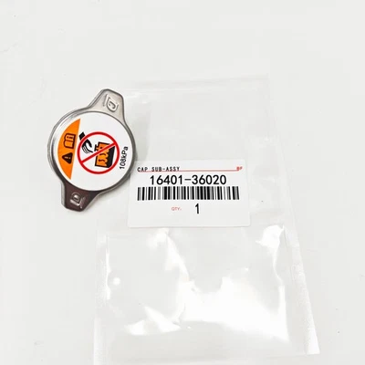 FOR Toyota SEQUOIA SIENNA SOLARA SUPRA  VENZA YARIS RADIATOR CAP 16401-36020 - Image 1 of 4