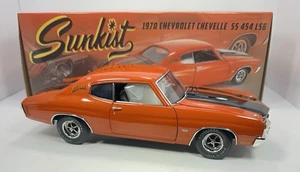 ACME 1/18 Scale 1970 CHEVY CHEVELLE SS “454 LS 6” SUNKIST - Picture 1 of 12