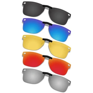 Polarized Clip-On Sunglasses for Ray-Ban Meta Wayfarer RW4006 Gen 2 RW4012 50mm - Picture 1 of 10