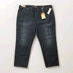 Chaps Denim Straight Fit Dark Wash Jeans Herren 42 x 30 Neu mit Etikett - Bild 1 von 5