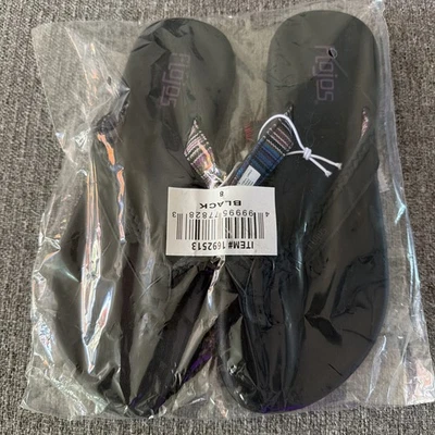 Flojos Women's MEMEX Footbed Arch Support Flip Flops Size 8 Sandals New - Изображение 1 из 4