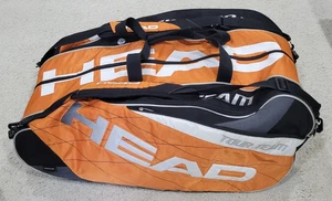 BOLSA DE TENIS Head Tour Team Combi - Tecnología de control climático CCT, negro blanco naranja - Imagen 1 de 11