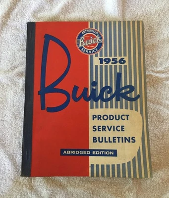 Buick 1956 boletines de servicio de productos OEM Roadmaster Super Century 56 especial Foto 1 de 4