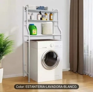 Estanteria Lavadora Blanca -3 nivele - Imagen 1 de 6