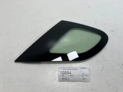2011-2017 LEXUS CT200h REAR RIGHT PASSENGER SIDE QUARTER WINDOW GLASS OEM - Image 1 of 4