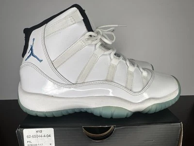 Air Jordan 11 Retro Legend 2014 azul BG talla 5Y Foto 1 de 4