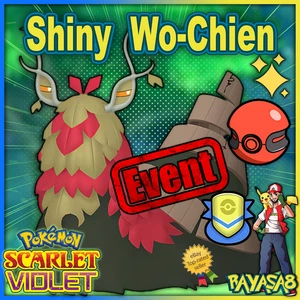 Pokemon Scharlachrot und Violett ⚡ Wo-Chien Shiny Event ⚡Bester Status Home - Bild 1 von 6