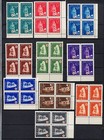 Ww2 Ax.Croatia - 1943 Red Cross Complete Set In Bl.X4 - Mnh