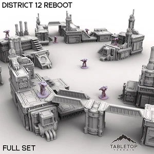 District 12 Reboot - Mesa de Wargaming Gótica Grimdark - Imagen 1 de 10