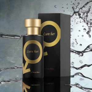 Lure Her Pheromone Cologne Perfume for Men 50ml – Irresistible Attraction - Picture 1 of 14