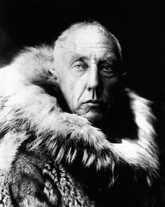 Amundsen in fur skins 8"x10" Photograph Print 8x10 - Picture 1 of 2