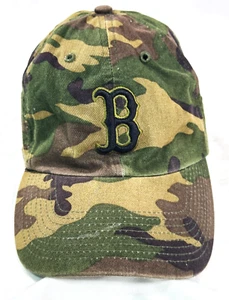 Boston Red Sox Green Camo The Franchise MLB Cap Hat Fitted L Twins Enterprise - Picture 1 of 10