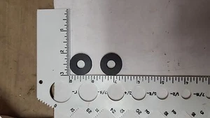 Washer, flat, rubber, cloth inserted, 3/8 x 1" 20/box - Picture 1 of 1