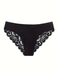 Lace Underpants Panties Pattern Womens Sexy Ladies Briefs lingerie Knicks Size M - Picture 1 of 5