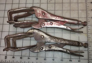 2 Vise-Grip 9R Locking Welding Clamps Peterson Mfg Company Made in USA - Picture 1 of 10