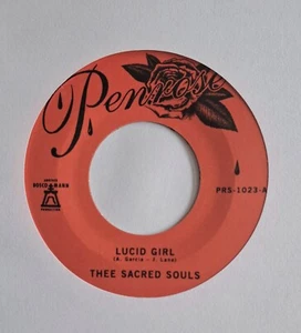 THEE SACRED SOULS - LUCID GIRL - LOSING SIDE OF LOVE - 45 BRAND NEW PRS-1023 - Picture 1 of 3