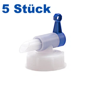 5x DIN NORM 61 AUSLAUFHAHN HAHN für  20L 25L 30L KANISTER - Bild 1 von 1