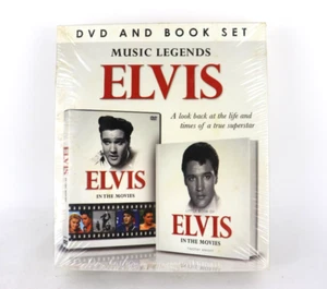 Music Legends - Elvis - Dvd and Book Set - Brand New & Sealed - Picture 1 of 12