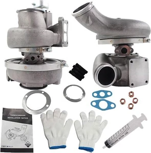 Fits CAT Caterpillar C13 ACERT Engine 12.5L Diesel Twin Turbo Turbocharger Set - Picture 1 of 22