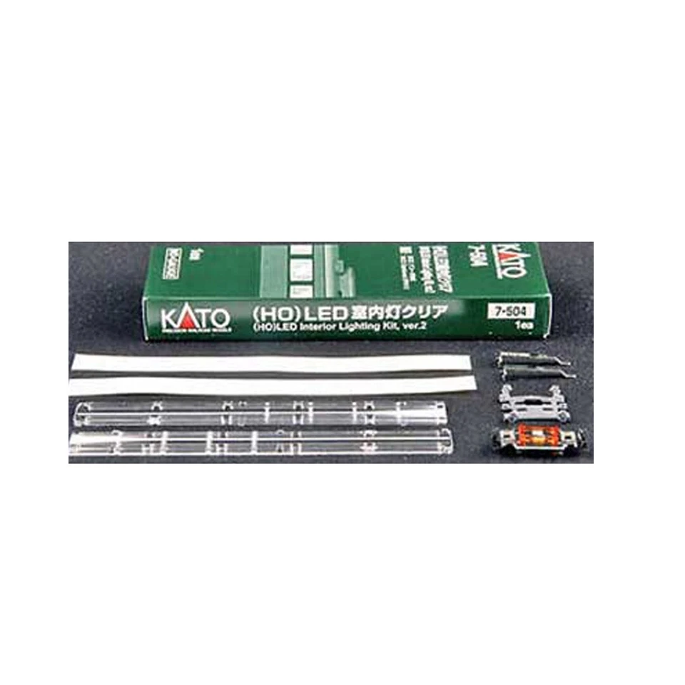 Kit de luces para coche de pasajeros Kato 7504, LED blanco versión 2: escala HO Foto 1 de 1
