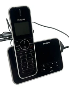 PHILIPS ID 555 Schnurlos Telefon mit Anrufbeantworter, gebraucht - Bild 1 von 3