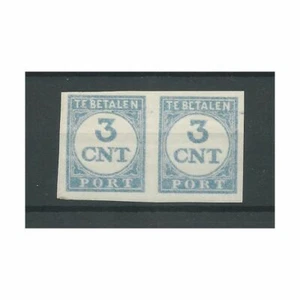 Nederland P69 paar ONGETAND !!  MH/ongebr   CV ?? € Certificaat !!! - Imagen 1 de 3