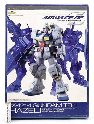 RX-121-1 GUNDAM TR-1 HAZEL 1/144 Plastic Model Kit Dengeki Hobby 2004 BANDAI JP - Image 1 of 4