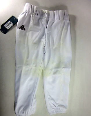 PANTALONES DE SOFTBOL ADIDAS JÓVENES NIÑO 9556J BLANCO/BORGOÑA TALLA MEDIANA 9556105 Foto 1 de 4