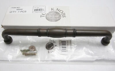 NEW Top Knobs NORMANDY 12" c-c HANDLE APPLIANCE DOOR PULL, Patine Rouge Finish - Image 1 of 2