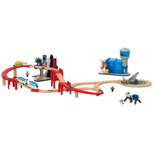 Playtive Holz Eisenbahn Weltraum mit SMART Technologie Kinder 75 tlg Neu OVP WOW - Bild 1 von 4